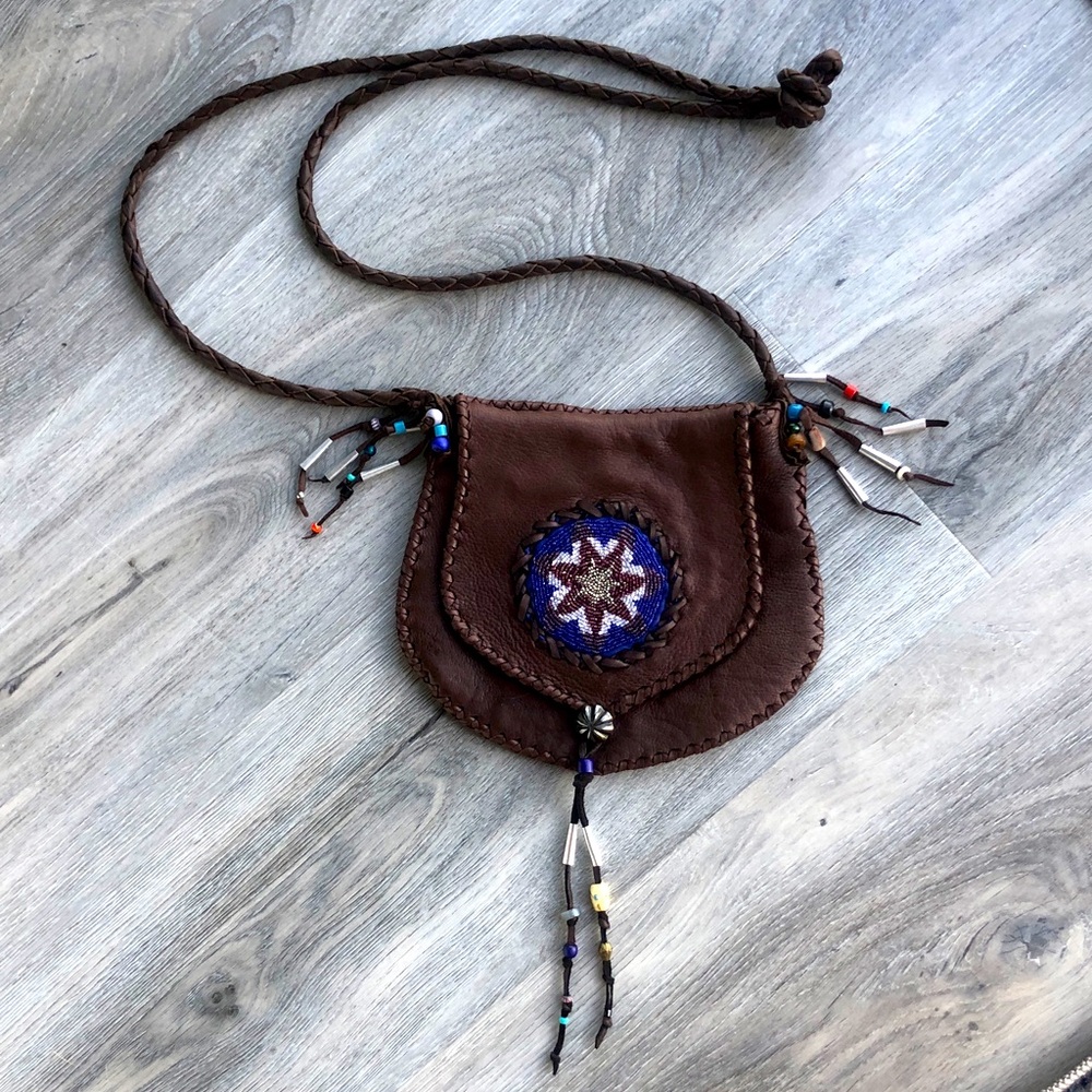 Handcrafted Leather crossbody bag